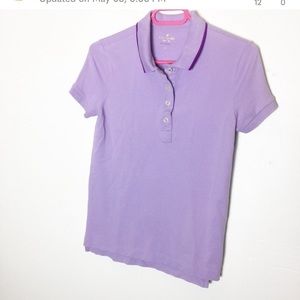 - Classic lilac Kate Spade polo. 💜